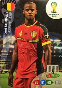 29 Vincent Kompany - FIFA World Cup 2014 Brazil - Panini Adrenalyn XL (13) - Picture 1 of 1