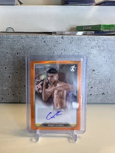 2024 Topps Chrome Boxing - Grante Flores Auto Orange 25/25 Buchstütze #CBA-GFS - Bild 1 von 2