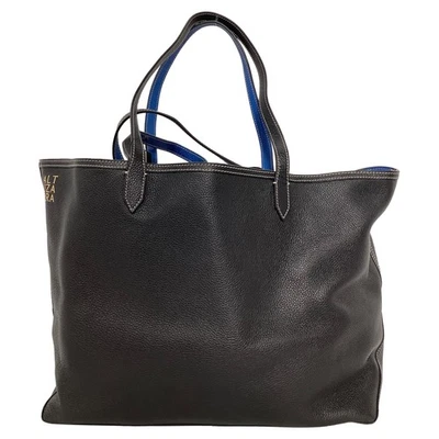 Bolso de Mano Altuzarra Duo Grande Reversible Texturizado en Cuero Mujer Negro Talla Única Foto 1 de 4