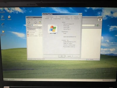 Lenovo ThinkPad T400 Windows XP Professional v2002 Laptop 2008 - Slightly Used - Image 1 of 4