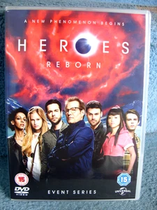 (RARE) Heroes Reborn (DVDR2) 4Disc 2016 Zachary Levi 532mins+Exts (BARGAIN) - Picture 1 of 5