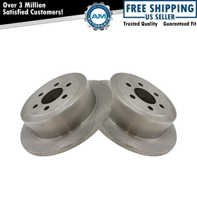 后刹车转子套装实心适用于 2003 - 2004 年道奇 Dakota — 第 1/3 张图片