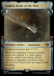 MTG Anduril, Flame of the West - Showcase Scrolls, NM-Mint, English Universes Be - Bild 1 von 1
