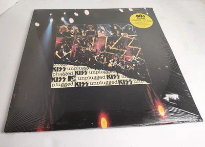 KISS MTV Unplugged Limited Edition Exclusive Vinyl Double LP SEALED NEW 1996 - Image 1 of 4