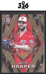 Bryce Harper 2017 Topps Fire Orange #76 #/299 - Picture 1 of 2