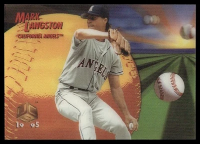1995 Sportflix UC3 Mark Langston California Angels #79 - Image 1 of 2