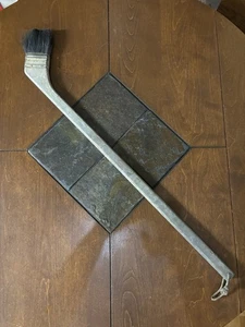 Vintage antiker Original Hockeyschläger Pinsel 32" lang gebogener Holzgriff - Bild 1 von 7
