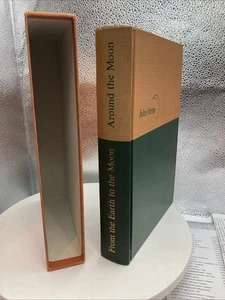Jules Verne FROM THE EARTH TO THE MOON & Around the Moon Heritage 1970  SLIPCASE - Bild 1 von 13