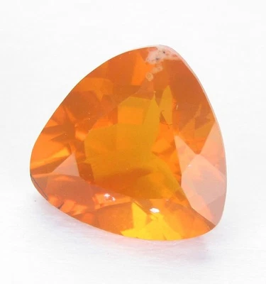 Ópalo de fuego natural de 1,10 quilates 7,7 x 7,5 x 5 billones de piedras preciosas de México Foto 1 de 4