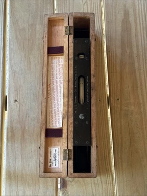 Starrett No. "Maquinista de configuración de máquina Master Precision 199 nivel 15"" 0,0005 pulgadas/pie" Foto 1 de 4