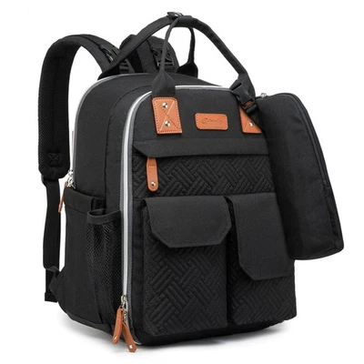 Cutblajat Bolsa de Pañales Mochila 25L Capacidad con Cambiador para Niños y Niñas... Foto 1 de 4