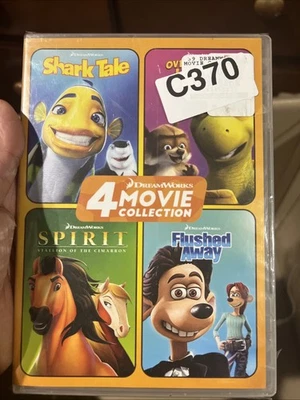 DreamWorks 4 Movie Collection: Shark Tale / Over The Hedge / Spirit / Flushe... - Image 1 of 2