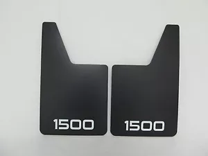 Chevrolet Silverado 1500 HD, 2500 HD Mud Flaps,Chevy 1500 Z-71 MUDFLAPS_ WHITE - Picture 1 of 9