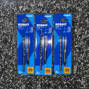 Kobalt 12-24 NC Tap #16 HSS Drill Bit Lot (3) Part #5036567 Tap And Drill Combo - Picture 1 of 3