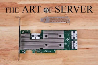 Broadcom LSI 9306-24i 12Gbps SAS-3 PCIe x8 HBA P16 IT mode ZFS TrueNAS Unraid - Image 1 of 4