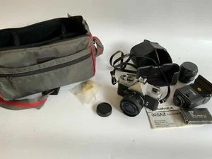 Vintage Fujica ST 705 35mm Camera with 28 and 55mm Lens Flash Bag Accessories - Picture 1 of 12