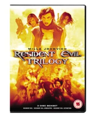 Resident Evil Trilogy DVD (2008) Sienna Guillory, Anderson (DIR) cert 15 4 - Image 1 of 2