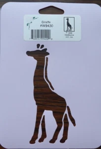 Plantilla Paint Crafts W9430 Jirafa Zoo Safari Selva Pintura StenSource Diario - Imagen 1 de 1