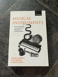 Musical Instruments Book, Paperback, Murray Cambell, Oxford Uni Press (2006) - Picture 1 of 2