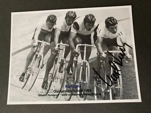 KARL LINK Olympia 1968/2. Autógrafo de foto firmada de ciclismo 10x13 - Imagen 1 de 1