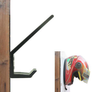 Motorcycle Helmet Holder, Jacket Hanger, Motorbike Wall Mount Display Rack Stand