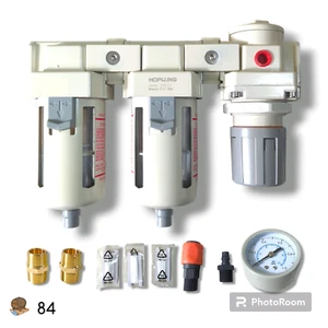 HOFUJNG DFR-04 1/2" NPT Air Dryer System - 5 Micron Particulate Filter, 0.5&0.01 - Picture 1 of 16