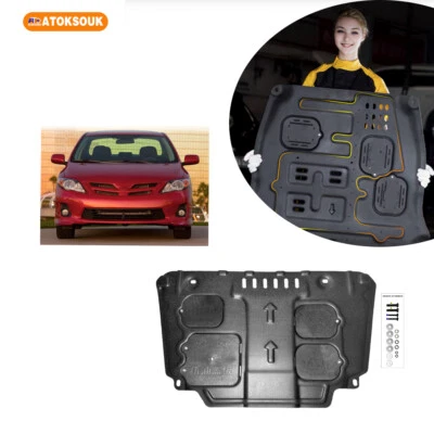 Engine Skid Plate For 2009-2013 Toyota Corolla Under Splash Shield Heavy Duty - Imagem 1 de 4