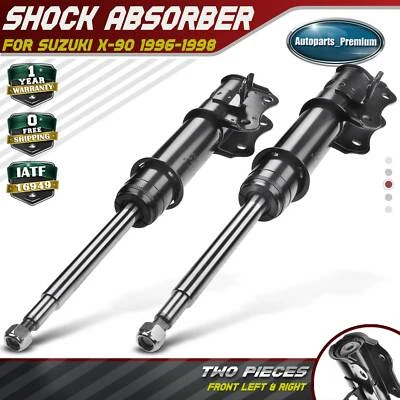 2x Front Left & Right Shock Struts Absorber for Suzuki X-90 X90 1996-1998 1.6L - Image 1 of 4