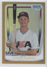 2011 Bowman Chrome USA 18U National Team Refractors Gold /50 Albert Almora