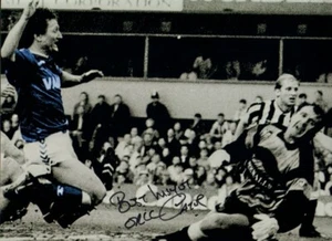 Signed Eric Gates Sunderland v Newcastle 1990 Autograph Goal Photo Play Offs - Picture 1 of 1