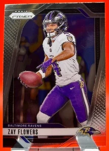 2024 Zay Flowers Panini Prizm #21 - Picture 1 of 2