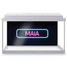 Fish Tank Background Neon Sign Design Maia Name #353289