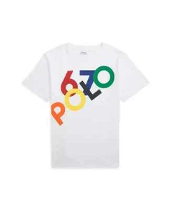 NWT Polo Ralph Lauren Boys Logo Cotton Jersey T-shirt White S (8) - Picture 1 of 2