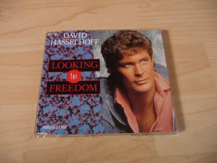 Maxi CD David Hasselhoff - Looking for Freedom - 1988 - KULT NO 1 Hit !!!  - Bild 1 von 1
