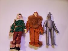 CBS Inc Tin Man Cowardly Lion Scarecrow Figures (H3)