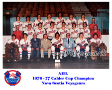  AHL 1976 - 77 Calder Cup Champion Nova Scotia Voyageurs Team Pic 8 X 10 Photo