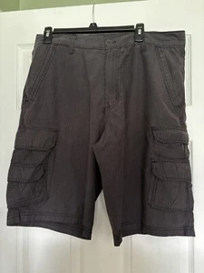 Pd&c Mens Gray Flat Front Casual Chino Shorts Size 34 - Picture 1 of 5