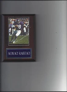 AHMAD RASHAD PLAQUE MINNESOTA VIKINGS FOOTBALL NFL - Picture 1 of 1