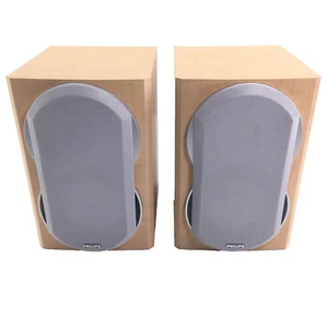 FWB-M530/17 Speakers Only for Philips MCM530/37 5 Desktop Stereo CD Player - Picture 1 of 10