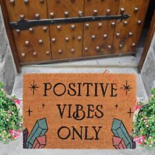 Door Mat Doormats Non Slip Natural Coir Welcome Indoor Outdoor Shoes Off Witches