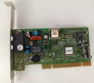 Used 56k V.92 Trust PCI 32bit Intel RJ11 Internal Fax Modem Card - Picture 1 of 2