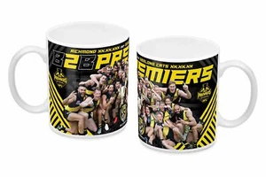 126282 RICHMOND TIGERS 2020 AFL PREMIERS BACK TO BACK TEAM IMAGE COFFEE MUG CUP - Picture 1 of 1