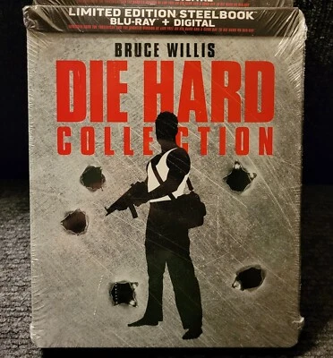 Die Hard Collection (Blu-ray 2018 Limited Edition Steelbook) OOP  - Image 1 of 4