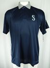 Seattle Mariners MLB Majestic Men's Big and Tall Polo Shirt