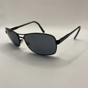 Kirkland Signature Eyeglasses Shiraz Black Flex Italy 58-16-140 *Frames Only* - Picture 1 of 13
