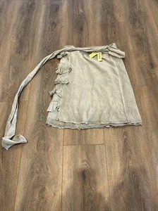 Saga Boho Chic Skirt Sz 3 NWT  Gray Belted  - Picture 1 of 7