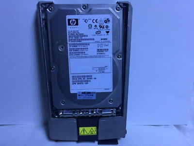 HP BD0728A4C4 72.8GB 10K 80pin SCSI 3.5" ULTRA 320 Hard Disk Drive w/Caddy Tray - Image 1 of 4