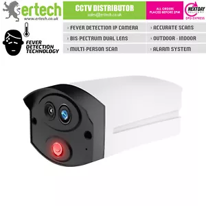 Fever Screening Thermal Face/Body Temperature Scanner IP Camera Bi-Spectrum - Picture 1 of 11