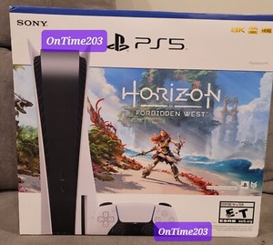 Sony Playstation 5 PS5 Disc Horizon Forbidden West Console Bundle - Ships Today!