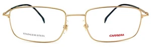 Carrera 146/V AOZ Gold Schildpatt Dünn Metall Brille Brillengestell 53-18-140 Edelstahl - Bild 1 von 5